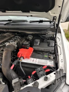 Ford Ranger PX3 CB radio, Redarc Towpro V3, 1 rear Anderson, 1x Tub Anderson